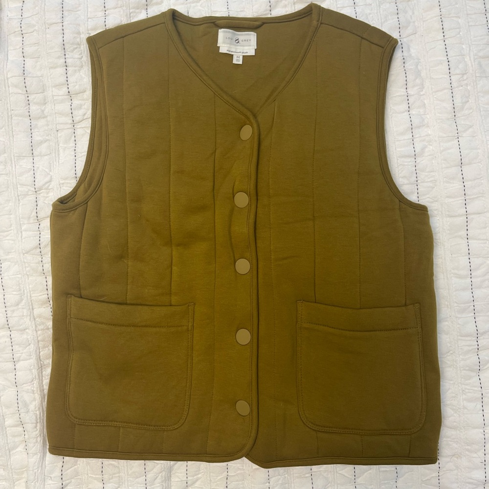 Lou & Grey Plush Vest